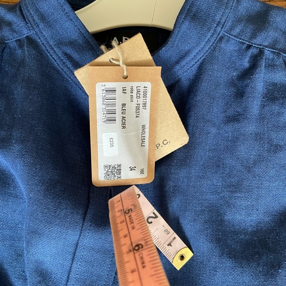 Stunning APC cotton shirt dress. Beautiful, classic piece. - Picture 1 of 7